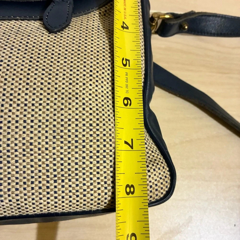 ETIENNE AIGNER Vintage 90s Crossbody Shoulder Purse Bag Preppy Classic 11.5X8”